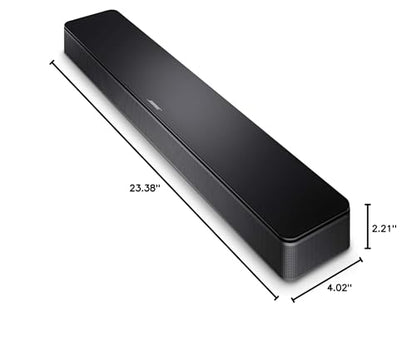 Bose TV Speaker - Soundbar for TV with Bluetooth and HDMI-ARC Connectivity, Black, Includes Remote Control