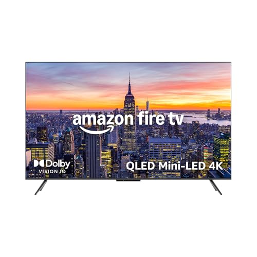 Introducing Amazon Fire TV 55" Omni Mini-LED Series, QLED 4K UHD smart TV, Dolby Vision IQ, 144hz gaming mode, Ambient Experience, hands-free with Alexa, 2024 release