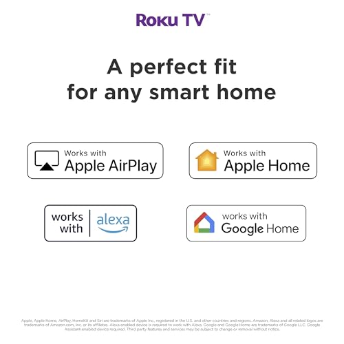 Hisense 32-Inch Class A4 Series HD 720p Smart Roku TV with Alexa Compatibility (32A4HNR, 2024 Model) - Dolby Audio, Slim Bezel Design, Google Assistant