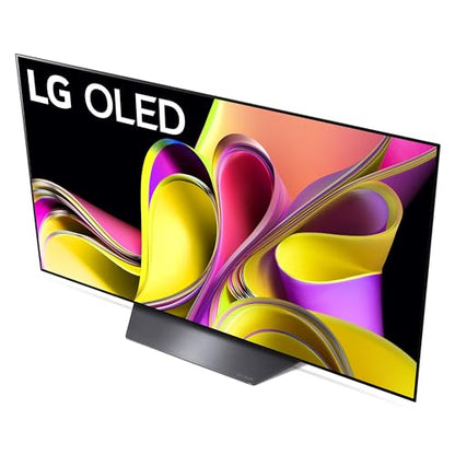 LG B3 Series 55-Inch Class OLED Smart TV OLED55B3PUA, 2023 - AI-Powered 4K TV, Alexa Built-in, Black