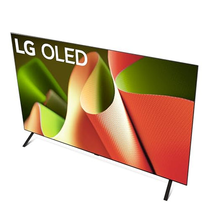 LG 77-Inch Class OLED B4 Series Smart TV 4K Processor Flat Screen with Magic Remote AI-Powered with Alexa Built-in (OLED77B4PUA, 2024)