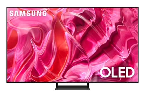 SAMSUNG 55-Inch Class OLED 4K S90C Series Quantum HDR, Dolby Atmos Object Tracking Sound Lite, Ultra Thin, Q-Symphony 3.0, Gaming Hub, Smart TV with Alexa Built-in (QN55S90C, 2023 Model)