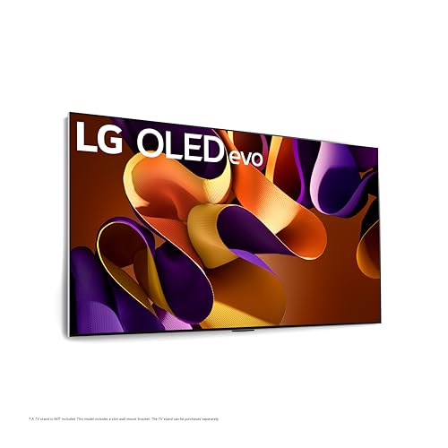 LG 77-Inch Class OLED evo G4 Series Smart TV 4K Processor Flat Screen with Magic Remote AI-Powered with Alexa Built-in (OLED77G4WUA, 2024)