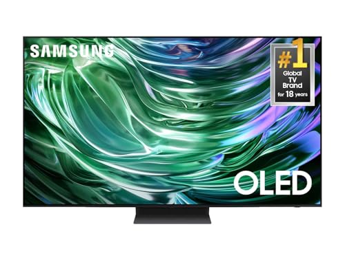 SAMSUNG 65-Inch Class OLED 4K S90D Series HDR+ Smart TV w/Dolby Atmos, Object Tracking Sound Lite, Motion Xcelerator, Real Depth Enhancer, 4K AI Upscaling, Alexa Built-in (QN65S90D, 2024 Model)