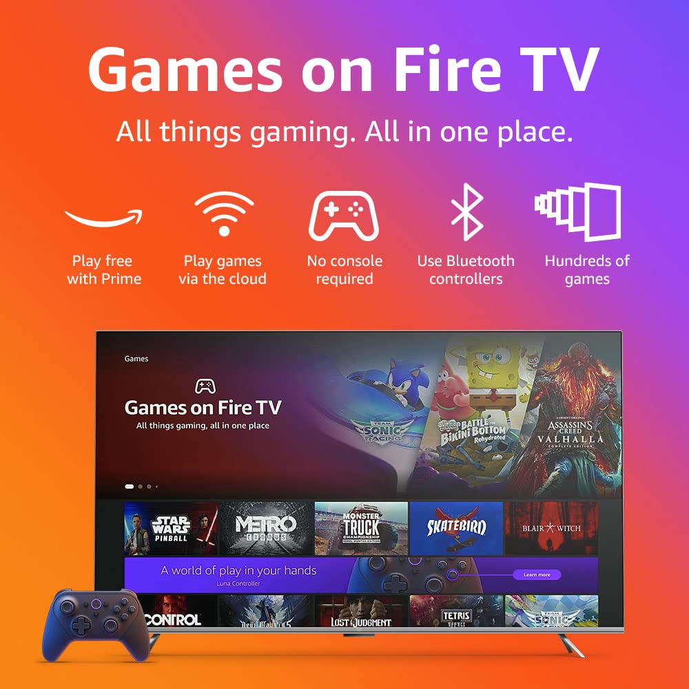 Amazon Fire TV 55" Omni Series 4K UHD smart TV, hands-free with Alexa