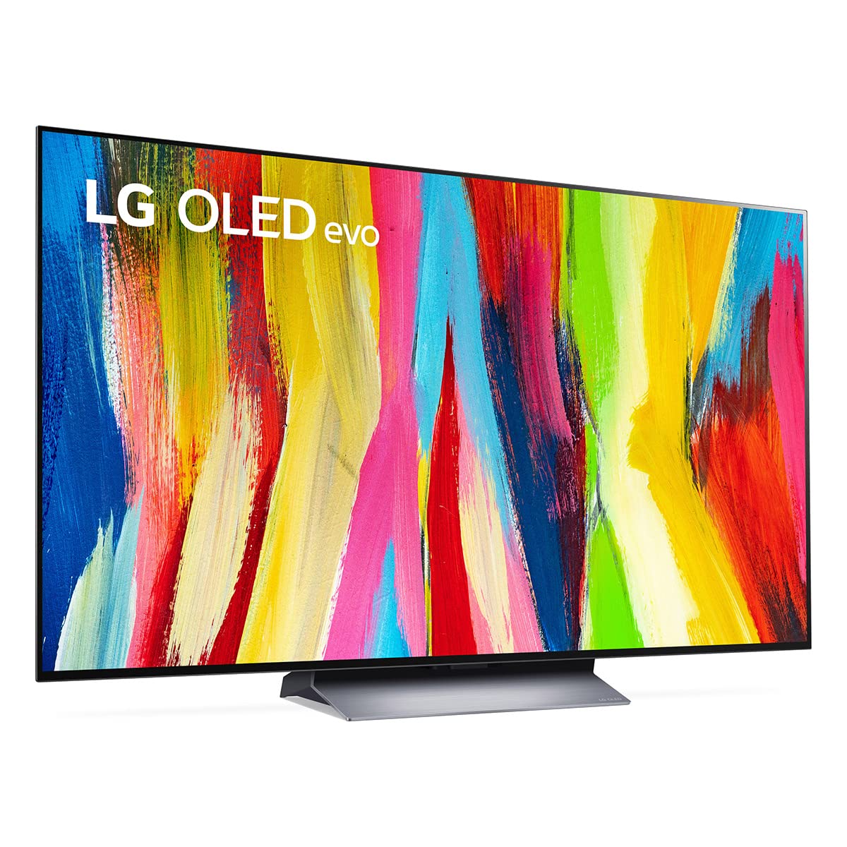 LG C2 Series 55-Inch Class OLED evo Smart TV OLED55C2PUA, 2022 - AI-Powered 4K TV, Alexa Built-in, Dark Silver