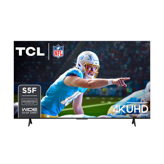 TCL 75-Inch Class S5 UHD 4K LED Smart TV with Fire TV (75S551F, 2024 Model), Dolby Vision, HDR PRO+, Dolby Atmos, Alexa Built-in with Voice Remote, Apple AirPlay 2 Compatibility, Streaming Television