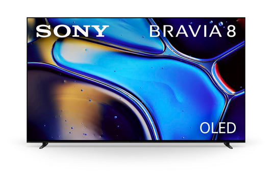 Sony 65 Inch OLED 4K Ultra HD TV BRAVIA 8 Smart Google TV with Dolby Vision HDR and Exclusive Features for PlayStation 5 (K-65XR80), 2024 Model