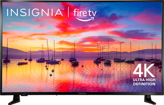 INSIGNIA 50-inch Class F30 Series LED 4K UHD Smart Fire TV with Alexa Voice Remote (NS-50F301NA24)