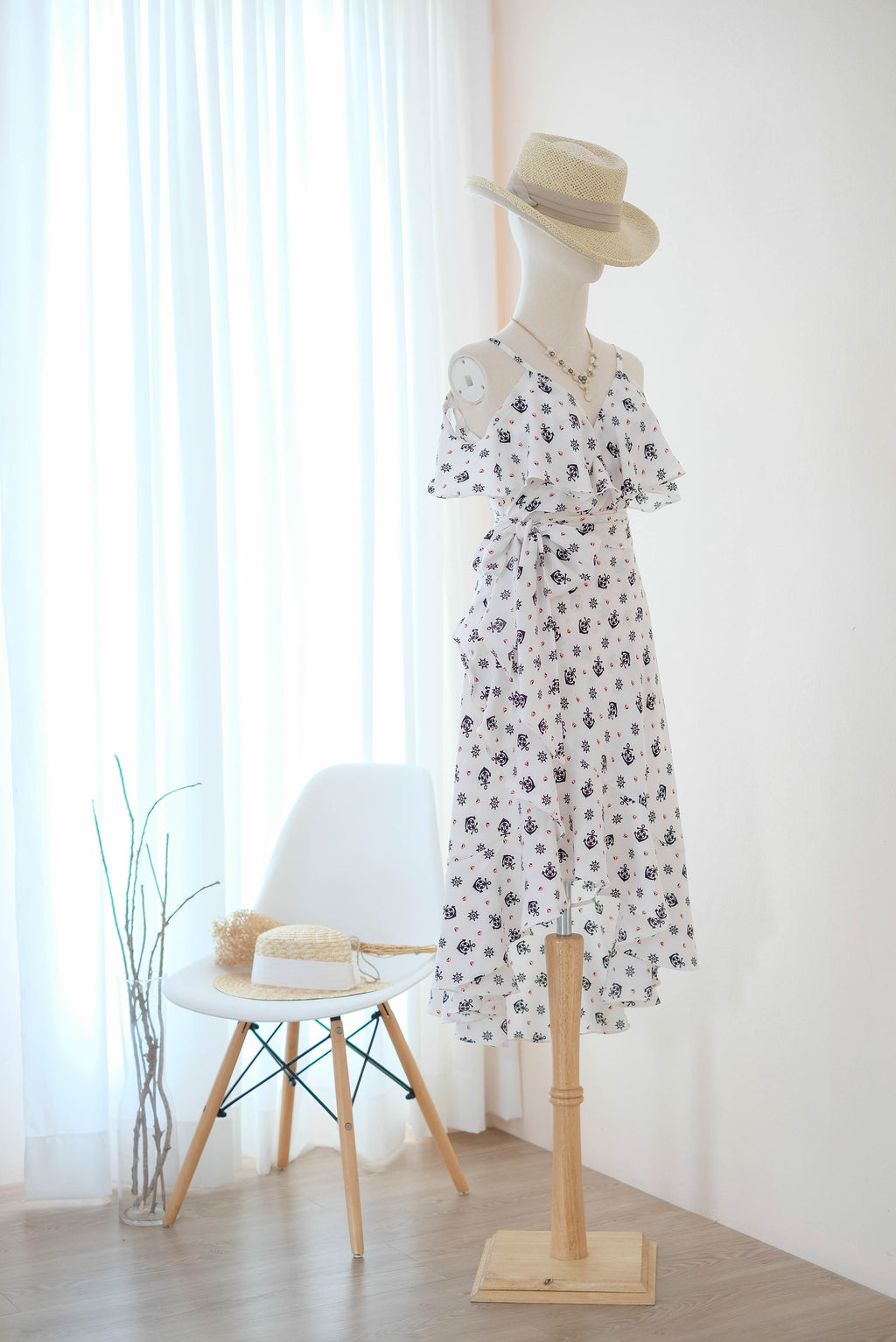 ROSE - White summer dress