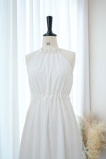 Ivory Minimalist Summer dress - MORI GIRL