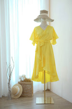 ROSE - Yellow bridesmaid dress
