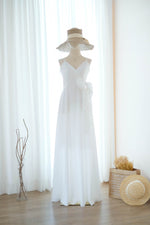 Linh Ivory bridesmaid party dress